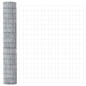 vidaXL Euro Fence con 7 pali 1,5x10 m in acciaio zincato