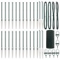 vidaXL Euro Fence con 13 Paletti a Punta 0.4x50 m in Acciaio Zincato Verde vidaXL Euro Fence con 13 Paletti a Punta 0.4x50 m in Acciaio Zincato Verde