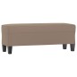 Panca tortora 100x35x41 cm in Microfibra Panca tortora 100x35x41 cm in Microfibra