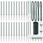 vidaXL Euro Fence con 13 pali a punta 0.4x50 m in acciaio zincato verde