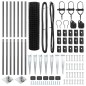vidaXL Recinzione Euro de con 7 pali appuntiti, 1.4 x 10 m in acciaio galvanizzato grigio