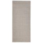 Tappeto in Sisal Naturale 66x150 cm Sabbia Tappeto in Sisal Naturale 66x150 cm Sabbia