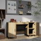 Scrivania Rovere Sonoma 140x50x75 cm in Legno Multistrato Scrivania Rovere Sonoma 140x50x75 cm in Legno Multistrato