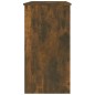 Scrivania Rovere Fumo 80x40x75 cm in Legno Multistrato Scrivania Rovere Fumo 80x40x75 cm in Legno Multistrato