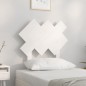 Testiera per Letto Bianca 72,5x3x81 cm Legno Massello di Pino Testiera per Letto Bianca 72,5x3x81 cm Legno Massello di Pino
