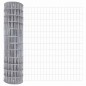 vidaXL Recinto Euro di con 7 picchetti 1.6x10 m in acciaio zincato