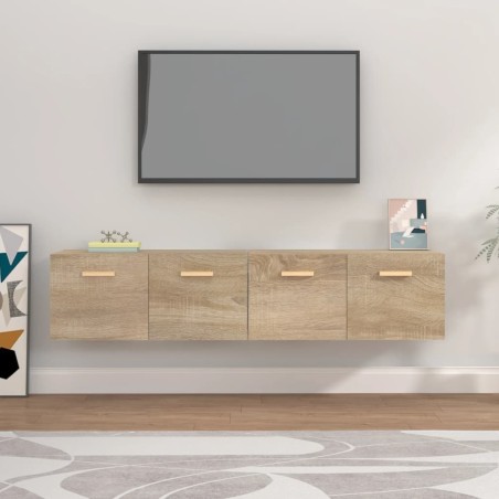 Mobili Parete 2 pz Rovere Sonoma 80x35x36,5cm Legno Multistrato