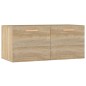 Armadietto a Muro Rovere Sonoma 80x35x36,5 cm Legno Multistrato Armadietto a Muro Rovere Sonoma 80x35x36,5 cm Legno Multistrato