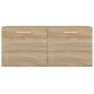Armadietto a Muro Rovere Sonoma 80x35x36,5 cm Legno Multistrato Armadietto a Muro Rovere Sonoma 80x35x36,5 cm Legno Multistrato