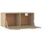 Armadietto a Muro Rovere Sonoma 80x35x36,5 cm Legno Multistrato Armadietto a Muro Rovere Sonoma 80x35x36,5 cm Legno Multistrato