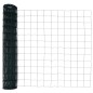 vidaXL Recinzione Euro con 7 pali flangiati, 1,2x10 m in acciaio galvanizzato