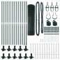 vidaXL Recinzione Euro Fence con 13 pali flangiati 0.8x25 m in acciaio zincato vidaXL Recinzione Euro Fence con 13 pali flangiati 0.8x25 m in acciaio zincato