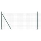 vidaXL Recinzione Euro con 13 posti flangiati, 1 x 25 m, in acciaio zincato vidaXL Recinzione Euro con 13 posti flangiati, 1 x 25 m, in acciaio zincato