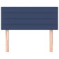 Testiera Blu 100x5x78/88 cm in Tessuto Testiera Blu 100x5x78/88 cm in Tessuto