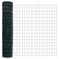 vidaXL Euro Fence con 7 Poste Flangiate 1,4 x 10 m in Acciaio Galvanizzato