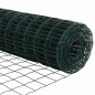 vidaXL Recinzione Euro 13 Post Flangiati 1x25 m in Acciaio Galvanizzato