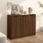 Credenza Rovere Marrone 90,5x30x70 cm in Legno Multistrato Credenza Rovere Marrone 90,5x30x70 cm in Legno Multistrato