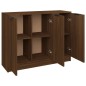 Credenza Rovere Marrone 90,5x30x70 cm in Legno Multistrato Credenza Rovere Marrone 90,5x30x70 cm in Legno Multistrato