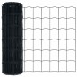 vidaXL Recinzione Euro con 13 postazioni flangiate, 0,6 x 25 m, acciaio zincato vidaXL Recinzione Euro con 13 postazioni flangiate, 0,6 x 25 m, acciaio zincato