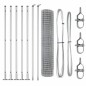 vidaXL Euro Fence con 7 pali flangiati 1,6x10 m in acciaio zincato