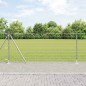 vidaXL Recinzione Euro con 7 posti flangiati, 1 x 10 m in acciaio zincato vidaXL Recinzione Euro con 7 posti flangiati, 1 x 10 m in acciaio zincato