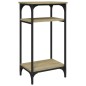 Tavolino Rovere Sonoma 40x30x75 cm in Legno Multistrato Tavolino Rovere Sonoma 40x30x75 cm in Legno Multistrato