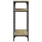 Tavolino Rovere Sonoma 40x30x75 cm in Legno Multistrato Tavolino Rovere Sonoma 40x30x75 cm in Legno Multistrato