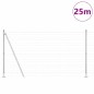vidaXL Recinto Euro con 13 Postazioni e Flangia 1,2 x 25 m in Acciaio Zincato vidaXL Recinto Euro con 13 Postazioni e Flangia 1,2 x 25 m in Acciaio Zincato