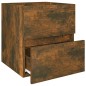 Mobile Lavabo Rovere Fumo 41x38,5x45 cm in Legno Multistrato Mobile Lavabo Rovere Fumo 41x38,5x45 cm in Legno Multistrato