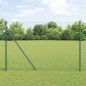 vidaXL Recinzione in Rete Metallica Verde 1.5 x 25 m Acciaio zincato vidaXL Recinzione in Rete Metallica Verde 1.5 x 25 m Acciaio zincato