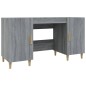 Scrivania Grigio Sonoma 140x50x75 cm in Legno Multistrato Scrivania Grigio Sonoma 140x50x75 cm in Legno Multistrato