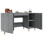 Scrivania Grigio Sonoma 140x50x75 cm in Legno Multistrato Scrivania Grigio Sonoma 140x50x75 cm in Legno Multistrato