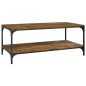 Tavolino da Salotto Rovere Fumo 100x50x40 cm Legno Multistrato Tavolino da Salotto Rovere Fumo 100x50x40 cm Legno Multistrato