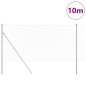 vidaXL Set di pali del recinto Argento 1.4 x 10 m Acciaio zincato vidaXL Set di pali del recinto Argento 1.4 x 10 m Acciaio zincato