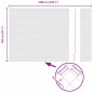 vidaXL Set di pali del recinto Argento 10 x 1.5 m Acciaio zincato vidaXL Set di pali del recinto Argento 10 x 1.5 m Acciaio zincato