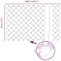 vidaXL Set di pali del recinto Argento 10 x 0.4 m Acciaio zincato vidaXL Set di pali del recinto Argento 10 x 0.4 m Acciaio zincato