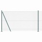 vidaXL Set di pali del recinto Argento 10 x 1.2 m Acciaio zincato vidaXL Set di pali del recinto Argento 10 x 1.2 m Acciaio zincato