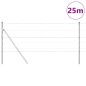 vidaXL Recinzione 0,8 x 25 m in acciaio galvanizzato vidaXL Recinzione 0,8 x 25 m in acciaio galvanizzato