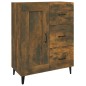 Credenza Rovere Fumo 69,5x34x90 cm in Legno Multistrato Credenza Rovere Fumo 69,5x34x90 cm in Legno Multistrato
