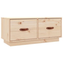 Mobile Porta TV 80x34x35 cm in Legno Massello di Pino