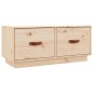 vidaXL Mobile Porta TV 80x34x35 cm in Legno Massello di Pino vidaXL Mobile Porta TV 80x34x35 cm in Legno Massello di Pino