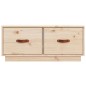 vidaXL Mobile Porta TV 80x34x35 cm in Legno Massello di Pino vidaXL Mobile Porta TV 80x34x35 cm in Legno Massello di Pino
