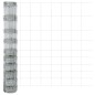 vidaXL Recinzione da Campo 1,2 x 50 m in Acciaio Galvanizzato
