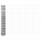 vidaXL Recinzione da Campo 1,2 x 50 m in Acciaio Galvanizzato