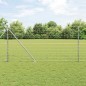 vidaXL Recinzione per fienile 1,2 x 25 m in acciaio zincato