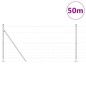 vidaXL Recinto da Campo 1,2 x 50 m in acciaio galvanizzato