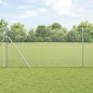 vidaXL Recinzione in Filo Saldato con 7 Pali 1.4x10 m in Acciaio Zincato