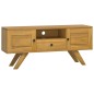 Mobile Porta TV 110x30x50 cm in Legno Massello di Teak Mobile Porta TV 110x30x50 cm in Legno Massello di Teak