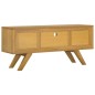 Mobile Porta TV 110x30x50 cm in Legno Massello di Teak Mobile Porta TV 110x30x50 cm in Legno Massello di Teak