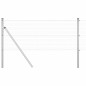 vidaXL Recinto in Rete Saldata con 13 Pali 0.8x25 m Acciaio Galvanizzato